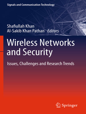 cover image of Wireless Networks and Security